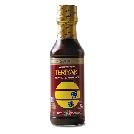 San-J International San-J Gluten Free Teriyaki Sauce 10 oz., PK36 075810112205